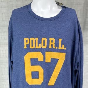 NWT Polo Ralph Lauren Long Sleeve Shirt Size XLT